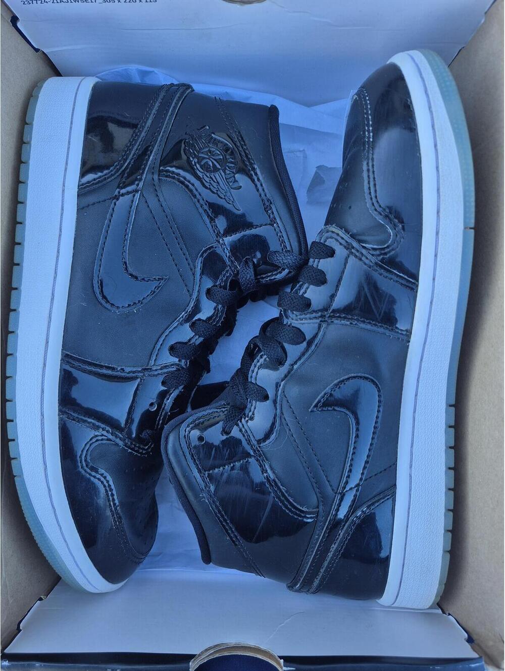 Air Jordan 1 Mid ‘Space Jam’ Size 9 Mens Pre-Owned